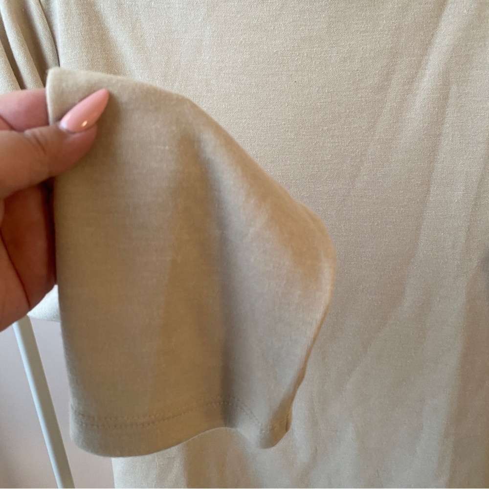 Ann Taylor Mock Neck Cream Sweater - Picture 6 of 6